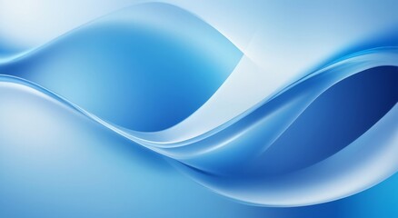 Naklejka premium Gradient Blue background. blurry blue gradient color background. wavy blue wallpaper. Wavy blue gradient background. Abstract blue gradient wallpaper.