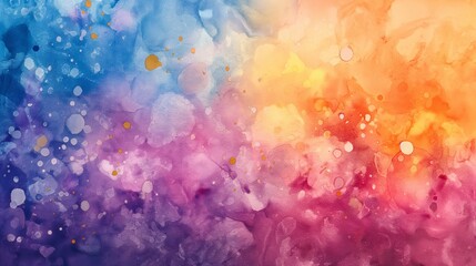 gradient background with space lights smoke background with abstract blurry circles and bubbles...