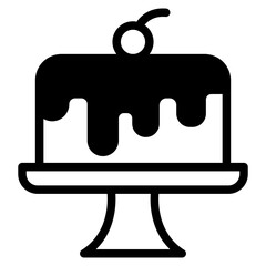 cake, birthday cake icon
