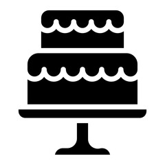 cake, birthday cake icon
