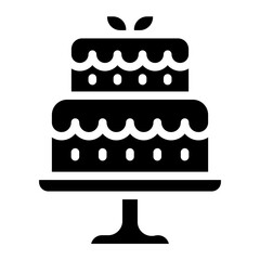 cake, birthday cake icon
