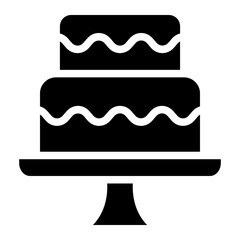 cake, birthday cake icon
