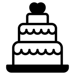 cake, birthday cake icon