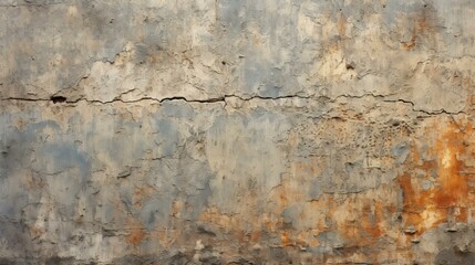 old weathered grunge blue concrete wall texture background