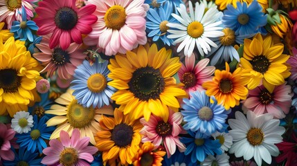 These are the most beautiful flowers you've ever seen. They're so colorful and vibrant, they'll...