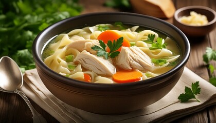 Classic Comfort: Homemade Chicken Noodle Soup