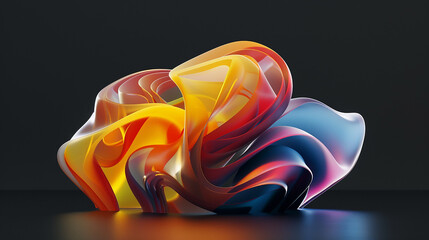 abstract colorful 3d background