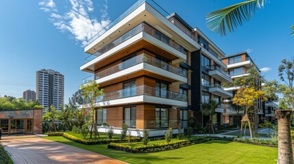 Obraz premium The Best Modern Apartment Buildings of 2023