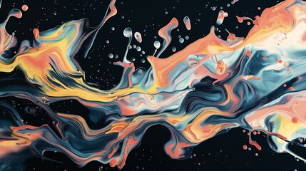 splashes of the water color on the dark background with ultra hd picture abstract gradient marble design also in touch gradient background 
