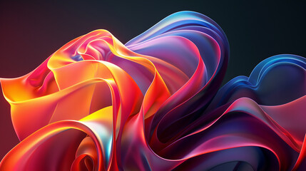 abstract colorful 3d background