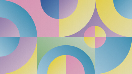 Obraz premium Abstract background art with gradient colours and circular shapes. Concept background, texture, art.