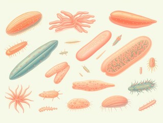 bacteria, microscopic view of bacteria