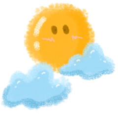 sun and clouds