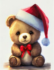 christmas teddy bear - 806117508