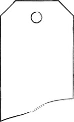 Tag label for prices and discounts.