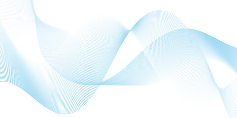 Vector abstract white digital blend wave lines and technology background. Modern white flowing wave lines and glowing moving lines. Futuristic technology and sound wave lines background.