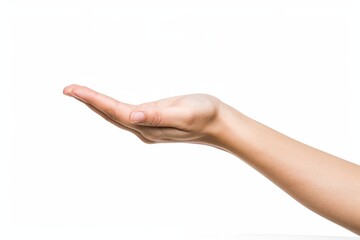 Well-groomed woman's hands and peach flowers on pink background. Beautiful simple AI generated image in 4K, unique.