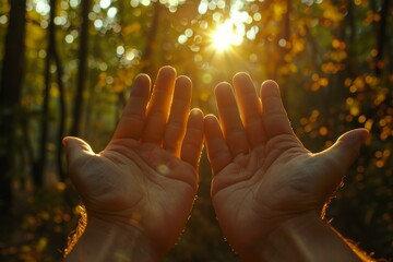 Close-up of a woman's hand counting to five with her fingers. Isolated on a grey background.. Beautiful simple AI generated image in 4K, unique.