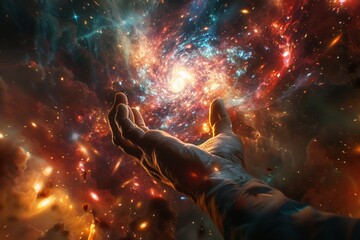 A close-up of a man's hand shows the West Side gesture on a white background.. Beautiful simple AI generated image in 4K, unique.