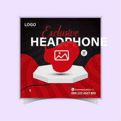 Product social media post design