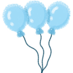 balloon in the shape of the heart