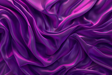 Fototapeta premium Luxurious Purple Silk Abstract Background