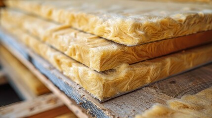 The fibers ensure optimum heat and sound insulation.