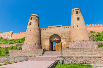 Gissar fortress (Shodmona fortress), one of the most famous defensive cultural and historical monuments near Dushanbe, Tajikistan 