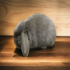 rabbit on the floor