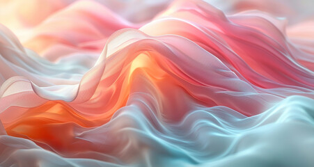 Obraz premium ultra realistic background wallpaper, having light green colour, light pink colours, realistic vide background