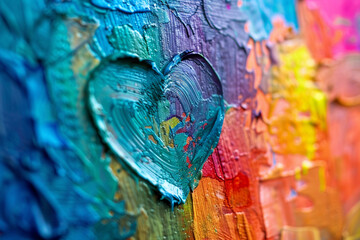 A serene world painted with the colors of love and care,