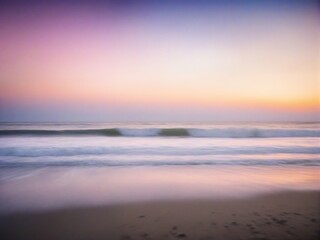 Fototapeta premium sunset on the beach