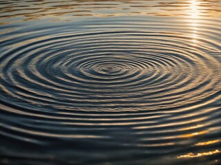 Fototapeta premium ripples in water