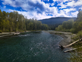 Must-sees for a Road Trip, British Columbia River, Canada
