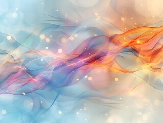 Colorful Abstract Swirl Background