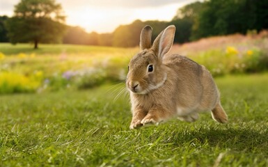 Fototapeta premium adorable jackrabbit