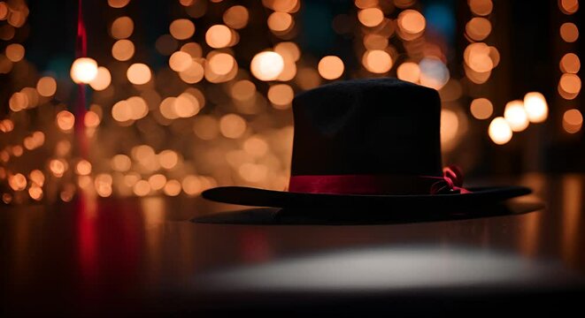 Magician hat at a show.