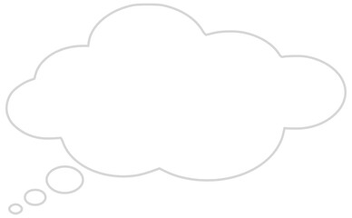 speech bubble icon on white background. flat style, speech bubble icon for your web site design