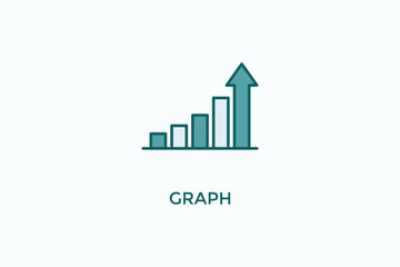 Graph Vector Icon Or Logo Sign Symbol Illustration