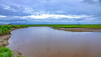 loire river estuary and donges refinery