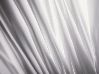 Fototapeta premium white curtain background