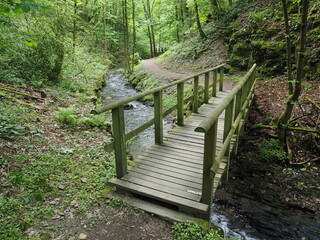 Wasserfall im Tiefenbachtal bei Bernkastel-Kues