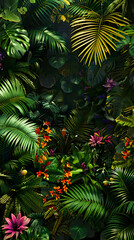 The Undomesticated, Wild Elegance of Tropical Flora - An Ode to Biodiversity