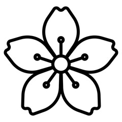 Blossom  Icon Element For Design