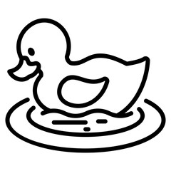 Duckling  Icon Element For Design