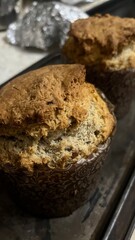 Fresh cupcakes from the oven
