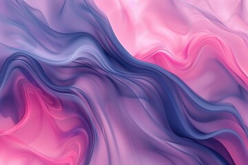 Obraz premium Abstract background with pink and purple gradient wavy shapes