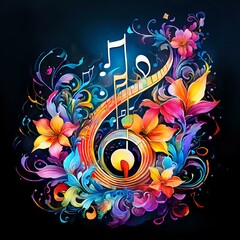 Obraz premium Floral Symphony in Color 