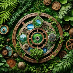 The Artistry of Woodcraft Amidst Nature