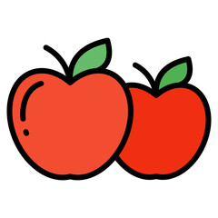 Apple  Icon Element For Design